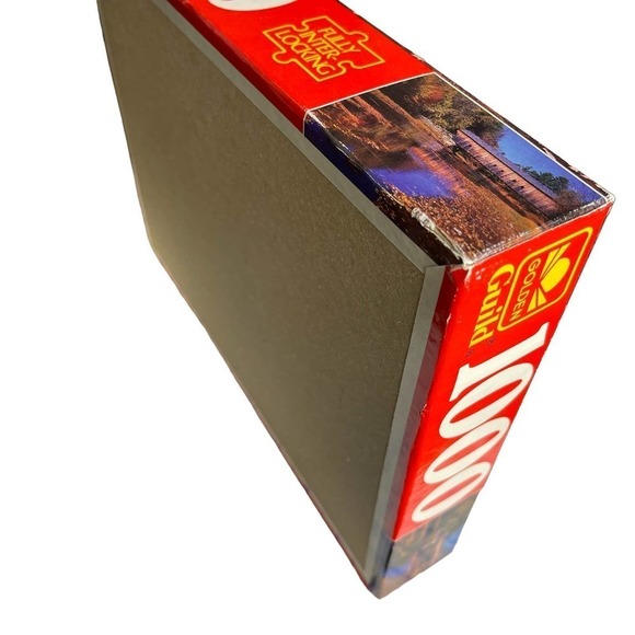 Golden Guild 1000 Piece Puzzle Hemlock Bridge Dick Dietrich SEALED - Picture 8 of 9